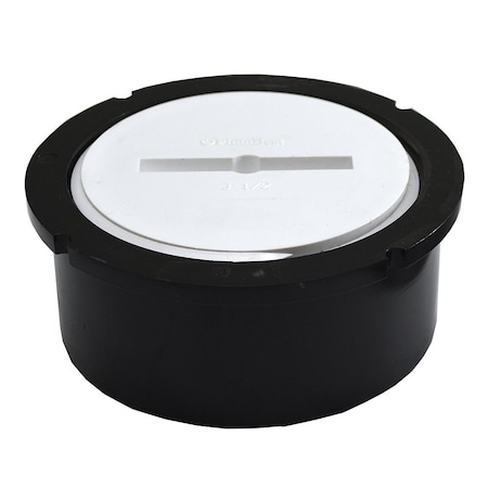 Jones Stephens 4in. ABS Hub Cleanout Assembly C60010